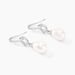 Boucles D'oreilles Pendantes Tiphaine Argent Blanc Perle De Culture - Boucles d'oreilles pendantes Femme | Histoire d’Or