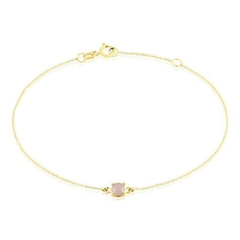 Bracelet Campsis Or Jaune Calcedoine - Bracelets Femme | Histoire d’Or