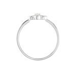 Bague Isia Argent Blanc Oxyde De Zirconium - Bagues avec pierre Femme | Histoire d&rsquo;Or