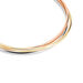 Bracelet Jonc Annie-france Plaqué Or Tricolore - Bracelets joncs Femme | Histoire d’Or