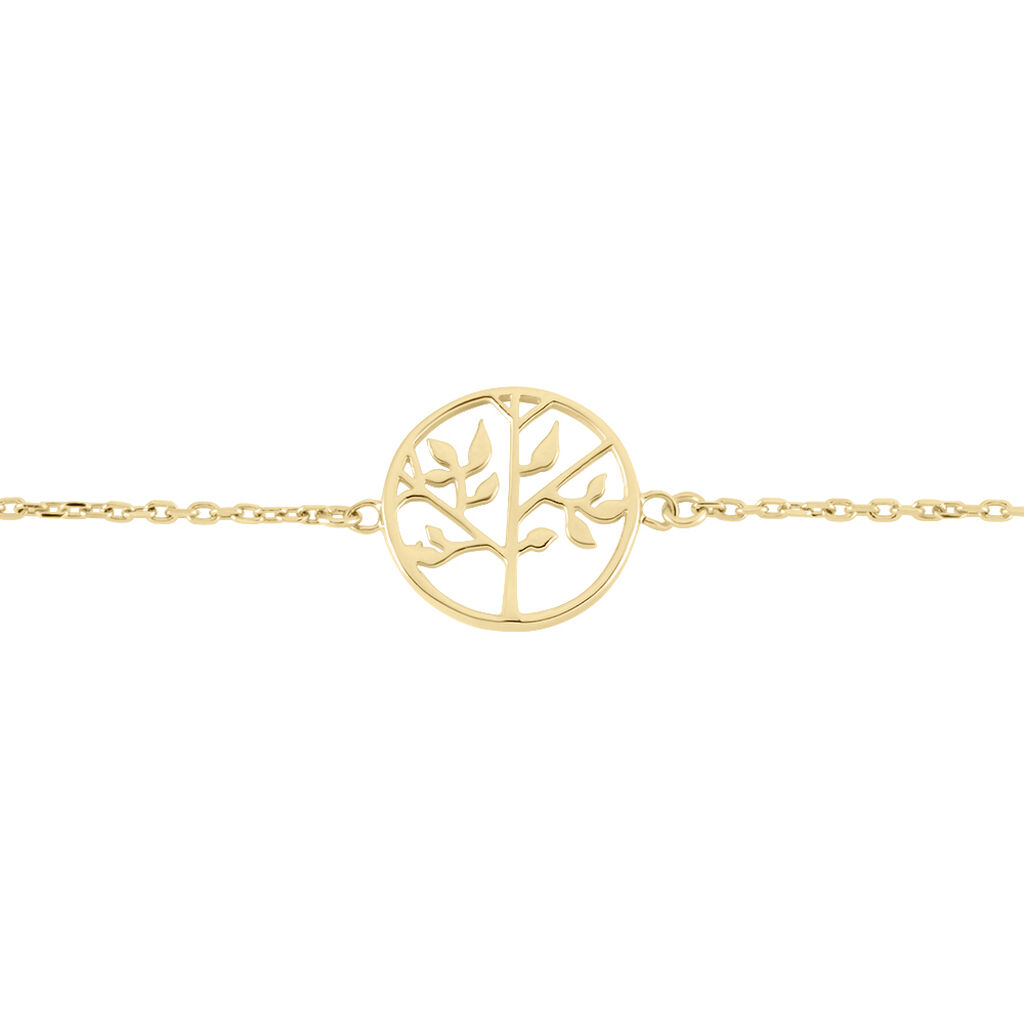 Bracelet Plaque Or Jaune Galvina - Bracelets Femme | Histoire d’Or