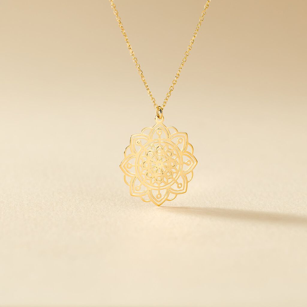 Collier Jovita Or Jaune - Bijoux sans pierre Femme | Histoire d&rsquo;Or