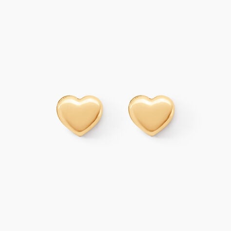 Boucles D'oreilles Puces Lova Or Jaune - Clous d'oreilles Famille | Histoire d’Or
