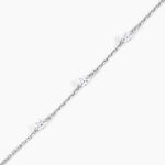 Bracelet Noha Argent Blanc Oxyde De Zirconium - Bracelets Femme | Histoire d&rsquo;Or