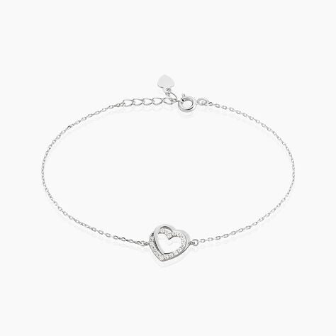Bracelet Atoum Argent Oxyde De Zirconium - Bracelets Femme | Histoire d’Or
