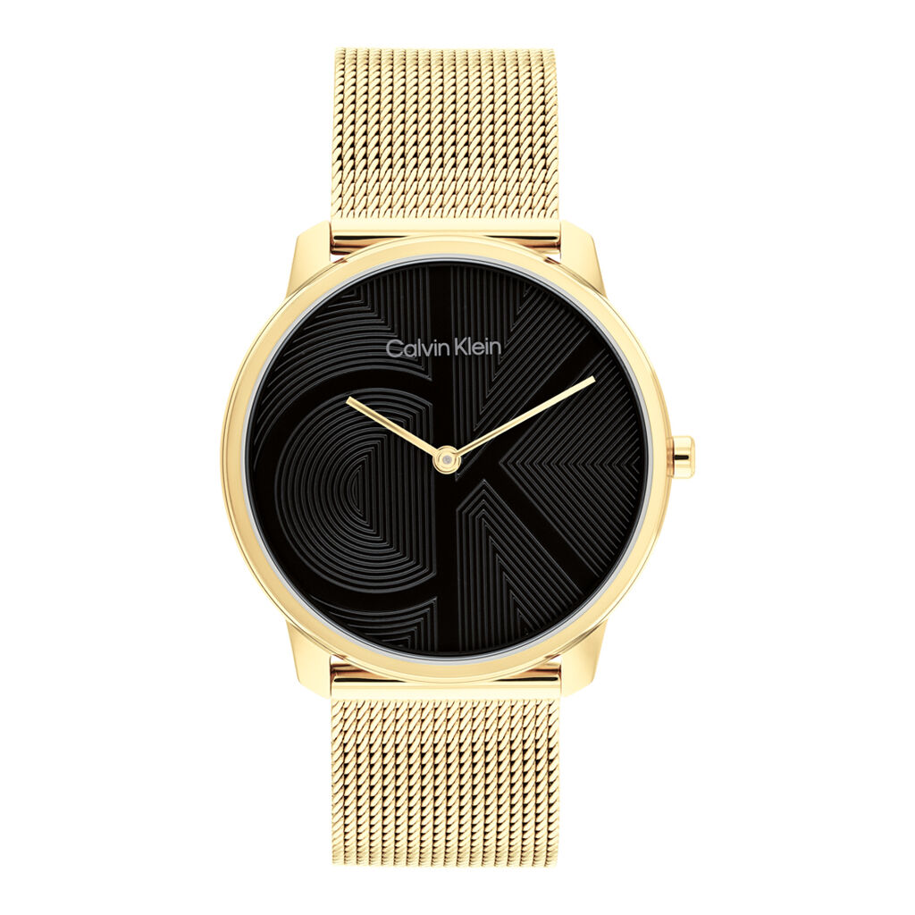 Montre Calvin Klein Ck Iconic Noir - Montres Femme | Histoire d&rsquo;Or