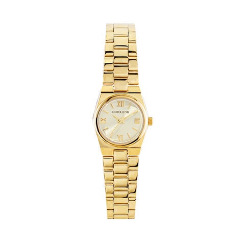 Montre Codhor Cassandre Champagne - Montres Femme | Histoire d&rsquo;Or