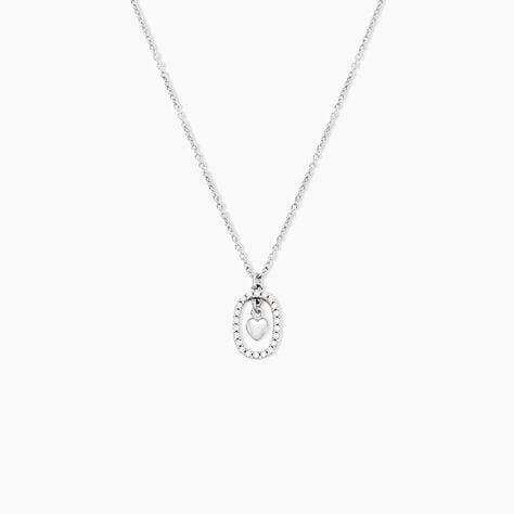 Collier Naly Argent Blanc Oxyde De Zirconium - Nouveautés Femme | Histoire d’Or