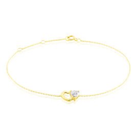 Bracelet Charlelie Or Jaune Oxyde - Bracelets chaîne Femme | Histoire d’Or