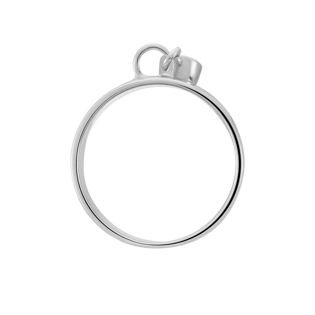 Bague Argent Blanc Ainslie Oxyde De Zirconium - Bagues avec pierre Femme | Histoire d’Or