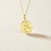 Pendentif Saint Christophe Diamante Or Jaune - Pendentifs Baptême Famille | Histoire d’Or