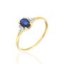 Bague Or Jaune Marie Saphir Diamants
