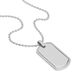 Collier Eutrope Acier Blanc - Colliers fantaisie Homme | Histoire d’Or