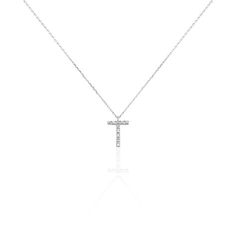 Collier Oran Or Blanc Diamant - Colliers Femme | Histoire d’Or