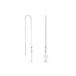 Boucles D'oreilles Pendantes Gaiana Argent Blanc - Boucles d'oreilles fantaisie Femme | Histoire d&rsquo;Or