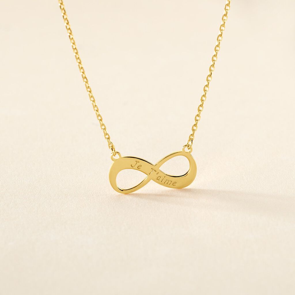 Collier Plaqu&eacute; Or Jaune Sammie - F&ecirc;te des m&egrave;res Femme | Histoire d&rsquo;Or