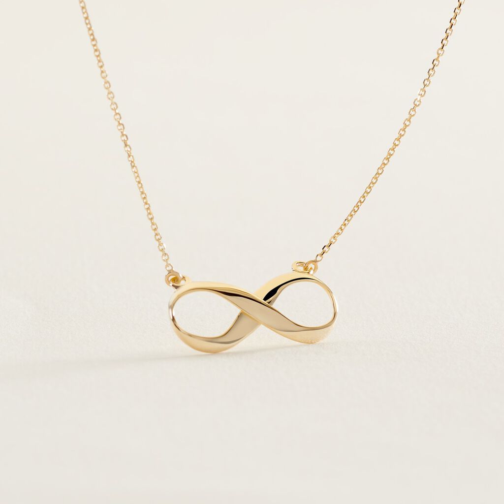 Collier Yana Infini Or Jaune - Colliers Femme | Histoire d’Or