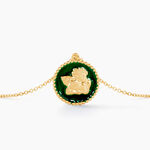 Collier Angel Or Jaune - Cadeaux de bapt&ecirc;me Famille | Histoire d&rsquo;Or