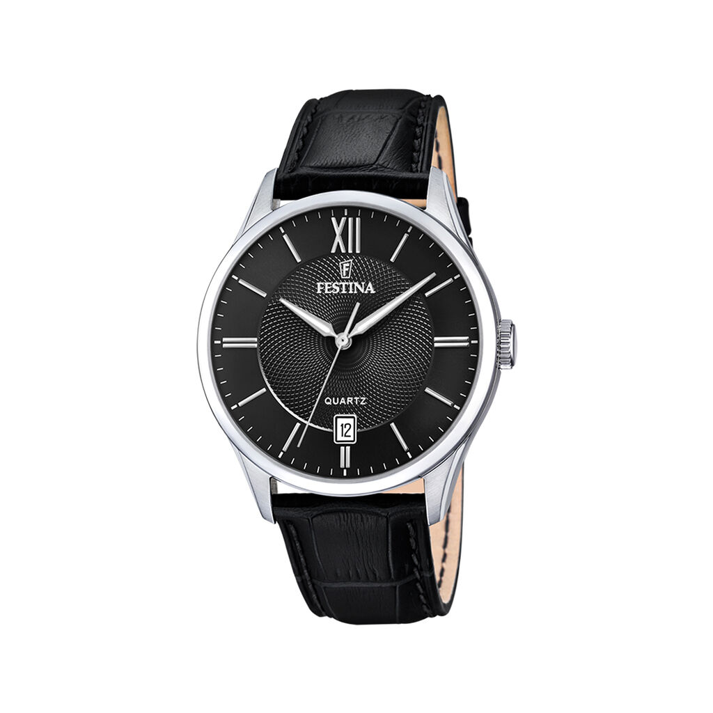 Montre Festina Classics Noir - Montres Homme | Histoire d’Or