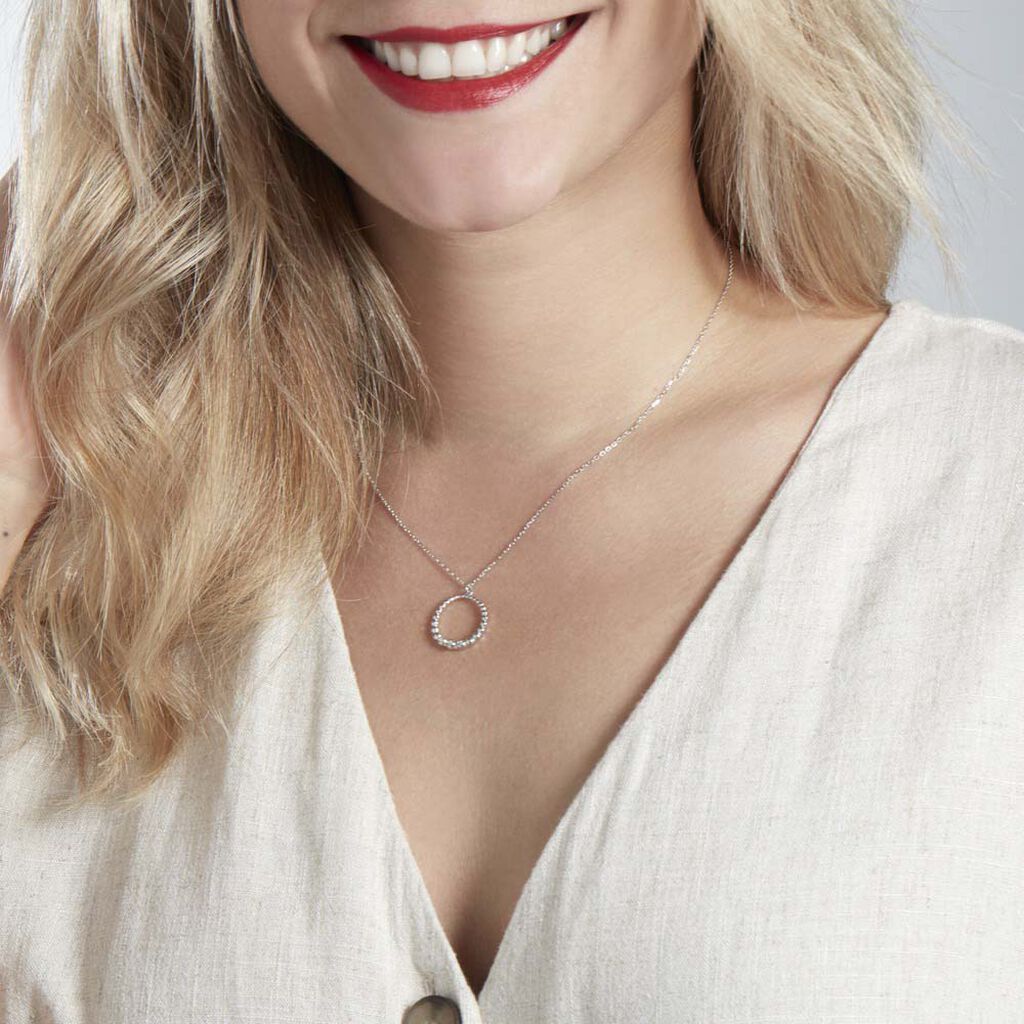 Collier Lidig Argent Oxyde De Zirconium - Colliers fantaisie Femme | Histoire d’Or