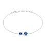 Bracelet Argent Blanc Brenna Oxydes De Zirconium