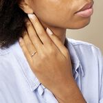 Bague Mediha Or Jaune Topaze - Bagues solitaires Femme | Histoire d&rsquo;Or