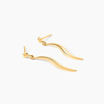 Boucles D'Oreilles Pendantes Suvi Or Jaune - Boucles d'oreilles pendantes Femme | Histoire d&rsquo;Or