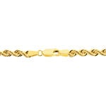 Bracelet Jerry Or Jaune Maille Corde - Bracelets cha&icirc;ne Femme | Histoire d&rsquo;Or
