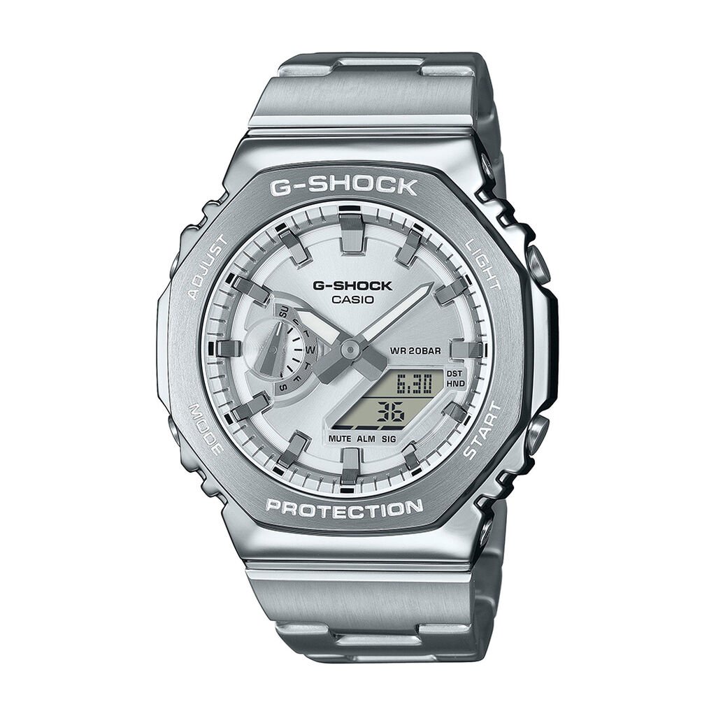 Montre Casio G-shock Argenté - Montres Homme | Histoire d’Or