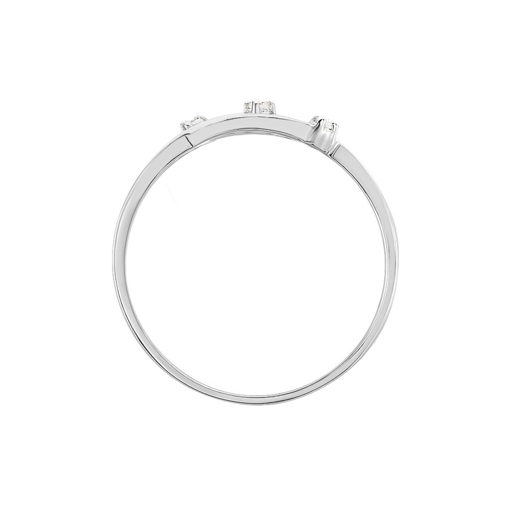 Bague Marnie Or Blanc Diamant - Bagues avec pierre Femme | Histoire d’Or