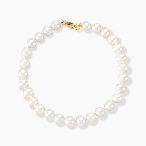 Bracelet Macy Or Jaune Perle De Culture - Bracelets Femme | Histoire d&rsquo;Or