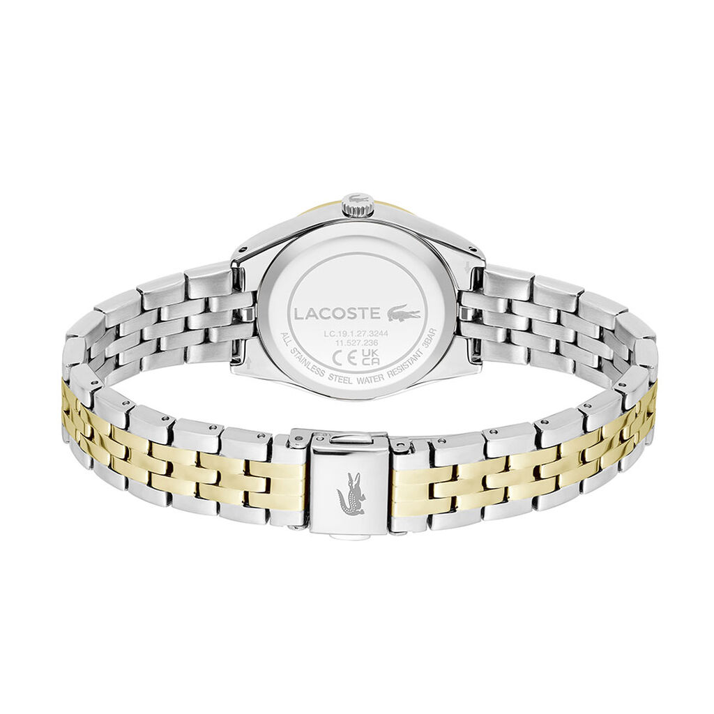 Montre Lacoste Tuilerie Argent&eacute; - Montres Femme | Histoire d&rsquo;Or