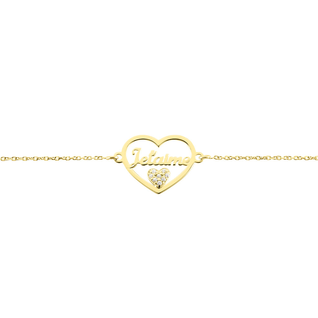 Bracelet Or Jaune Veridienne Oxyde - Bracelets Femme | Histoire d’Or