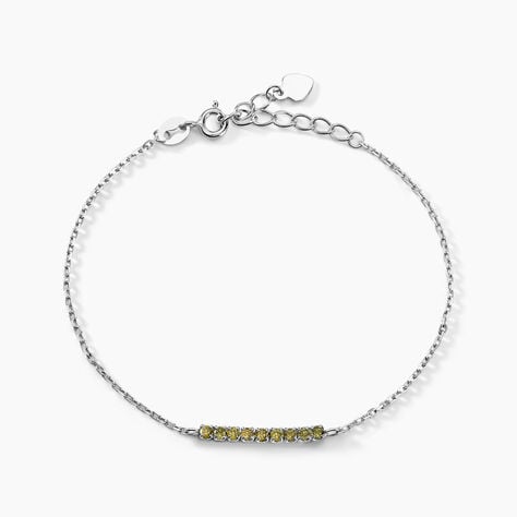Bracelet Rio Tennis Argent Blanc Oxyde De Zirconium - Bracelets Femme | Histoire d&rsquo;Or