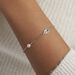 Bracelet Anilie Argent Blanc Perle D'imitation Et Oxyde De Zirconium - Bracelets Femme | Histoire d’Or
