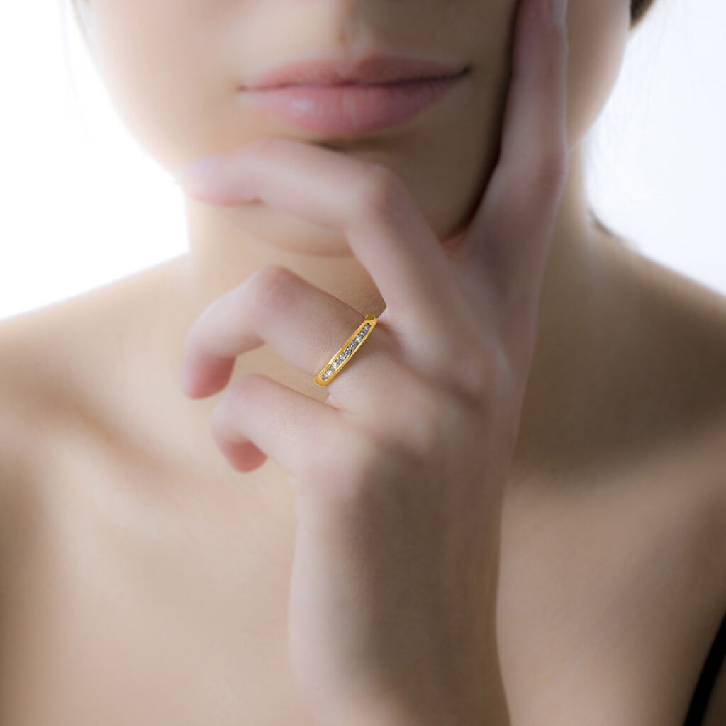 Alliance Giulia Or Jaune Diamant - Alliances Femme | Histoire d’Or