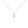 Collier Sarida Argent Blanc Oxyde De Zirconium