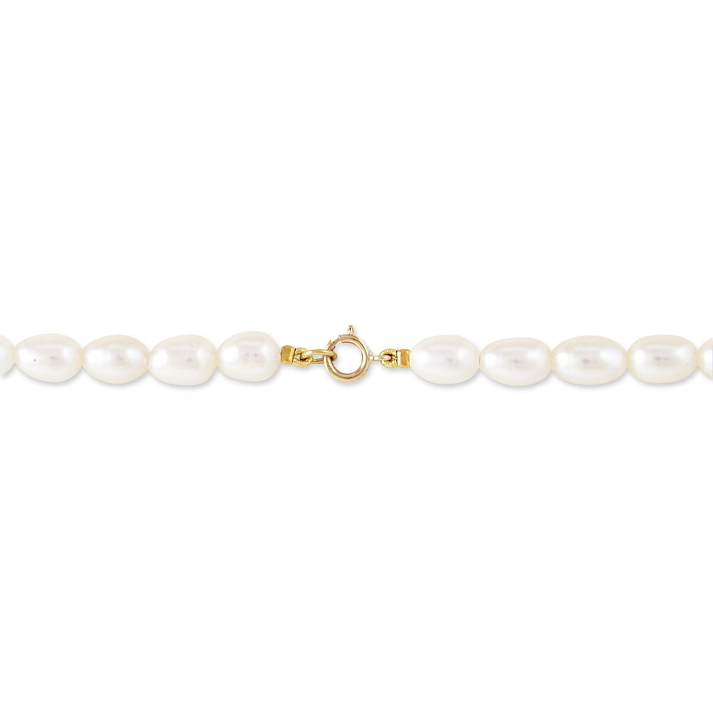 Collier Marie-viviane Or Jaune Perle De Culture - Colliers Femme | Histoire d’Or