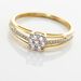 Bague Katherina Or Jaune Diamant - Bagues avec pierre Femme | Histoire d’Or