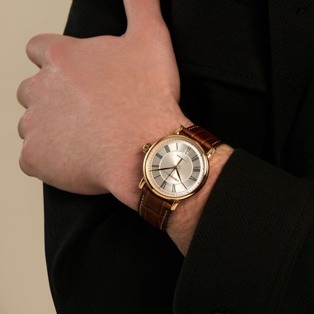 Montre Herbelin Inspiration Argent&eacute; - Id&eacute;es cadeaux Homme | Histoire d&rsquo;Or