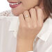 Bague Alisonne Or Rose Oxyde De Zirconium - Bagues solitaires Femme | Histoire d’Or
