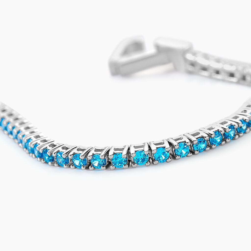 Bracelet Rio Tennis Argent Blanc Oxyde De Zirconium - Bracelets Femme | Histoire d’Or