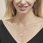 Collier Argent Eugenien Oxydes De Zirconium - Colliers fantaisie Femme | Histoire d&rsquo;Or