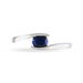 Bague Camilia Or Blanc Emeraude - Bagues solitaires Femme | Histoire d’Or