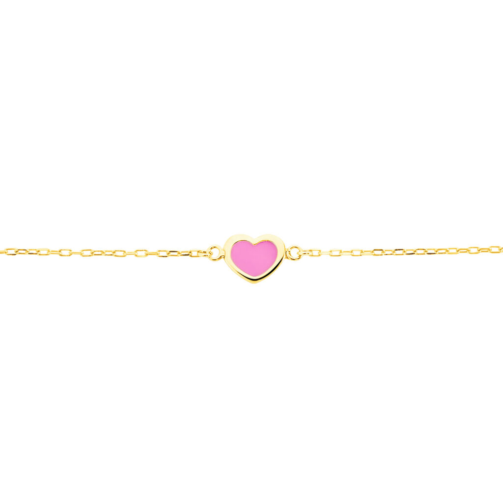 Bracelet Dulcie Coeur Or Jaune Nacre - Bracelets Enfant | Histoire d’Or