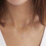 Collier Kristeen Or Bicolore Diamant Blanc - Colliers Femme | Histoire d&rsquo;Or