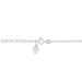 Chaîne De Cheville Laurelyn Maille Alternee 1/1 Argent Blanc - Chaînes de cheville Femme | Histoire d’Or