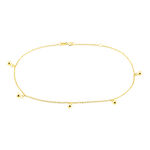 Cha&icirc;ne De Cheville Bethanie Or Jaune - Cha&icirc;nes de cheville Femme | Histoire d&rsquo;Or