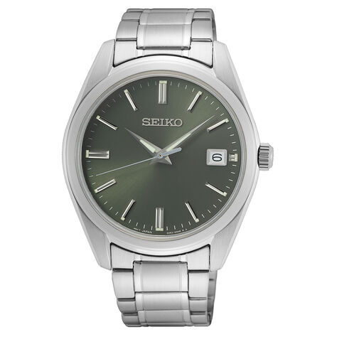 Montre Seiko Classique Kaki - Montres Homme | Histoire d&rsquo;Or
