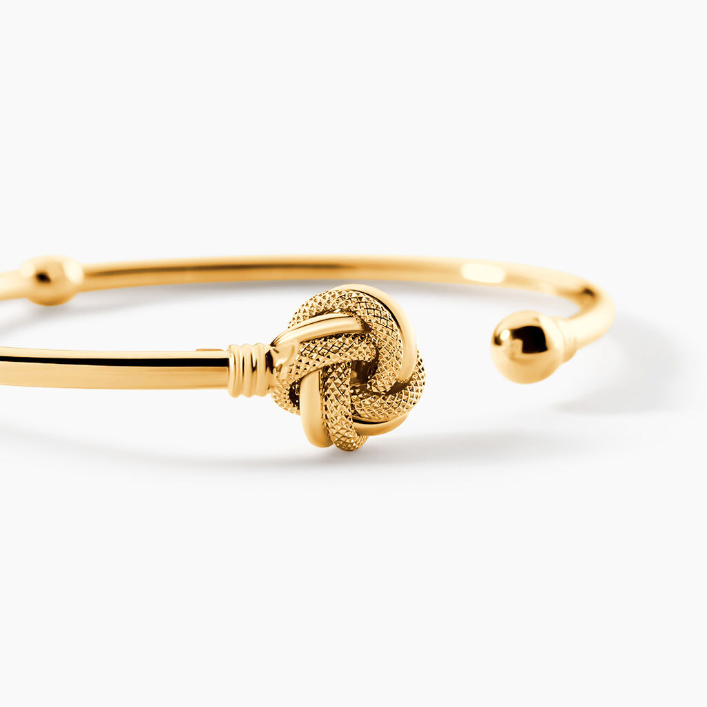 Bracelet Jonc Eladio Or Jaune - Bracelets joncs Femme | Histoire d&rsquo;Or